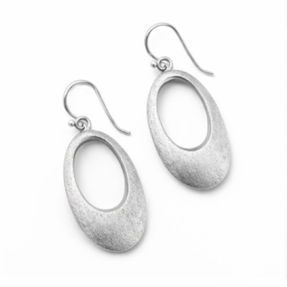 Vintage FD Signed Sterling Studio Designs Dangle Earrings 925 Felicia Design Art - Picture 3 of 8